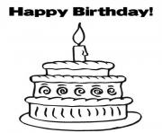 happy birthday s free cake1093