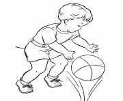 coloring pages of basketball kidf15b