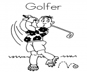 golfer sports se016