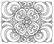 Printable 2016 adult patterns coloring pages