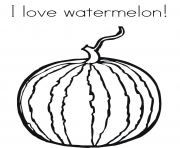 i love watermelon fruit s836f