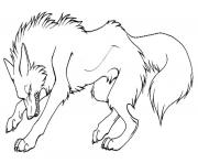 Printable angry cartoon wolf s to print coloring pages