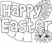 happy easter simple message