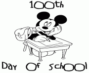 mickey mouse 100th day of school disney