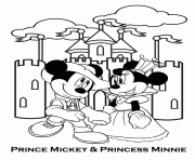 prince mickey and princess minnie disney