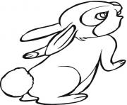 coloring pages for kids rabbit printable39f5