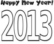 coloring pages for kids new year 2013fc1c