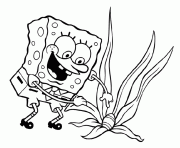 coloring pages for kids spongebob hunting eggs easter7c15