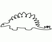 simple dinosaur for pre school kids