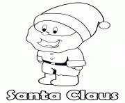 christmas s printable santa claus for kids54ed