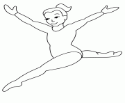 coloring pages for kids gymnastics olympic951b