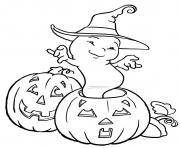 halloween ghost and pumpkin s kidseade