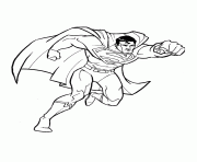 great superman  for kids750f coloring pages