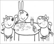 kids peppa pig colouring pages kids printable9827