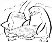 coloring pages for kids madagascar 2 penguin4c04