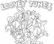looney tunes colouring pages for kids0c4e