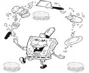 coloring pages for kids spongebob krabby pattya93a
