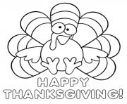 turkey happy thanksgiving s childrenc255