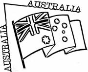 preschool australian flag