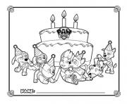 Printable paw patrol birthday coloring pages