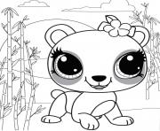 special edition panda lei yang coloring pages