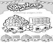 Printable shopkins cupcake queen cheeky chocolate love coloring pages