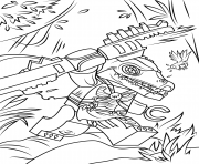 Printable lego chima cragger coloring pages