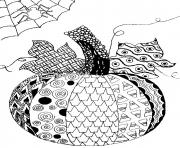 Printable pumpkin adult halloween coloring pages