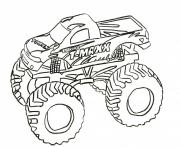 Printable grave digger monster truck coloring pages