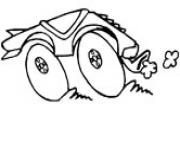 Printable 4x4 car coloring pages