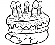 Printable cake wishes from shopkins coloring pages