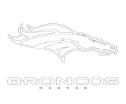 denver broncos logo football sport