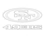 san francisco 49ers logo football sport