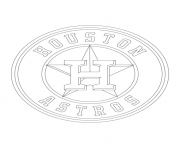 houston astros logo mlb baseball sport