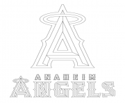 anaheim angels logo mlb baseball sport