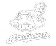 clevelend indians logo mlb baseball sport
