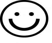 Printable smile emoji 3 coloring pages