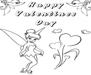 Printable fairy valentines s1367 coloring pages