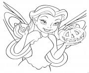 Printable fairy free halloween  disneya02a coloring pages