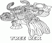skylanders giants life first edition tree rex