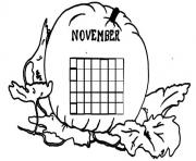 November Calendar 2