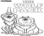 The Wolf Pack from Movie Storks