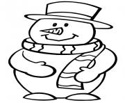 preschool s winter snowman 2825