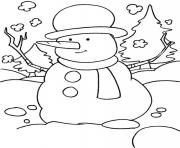 snowman s to print 5390