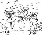 Printable winter s print able snowman 11e0 coloring pages