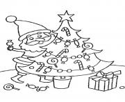 santa decorating christmas tree free s christmas 6a80