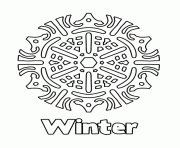 winter snowflake sb75a