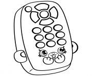 Cartoon Remote petkins shopkins