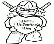 ninjago ninja happy valentines day