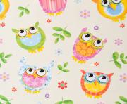 childrens owl printable wrapping paper